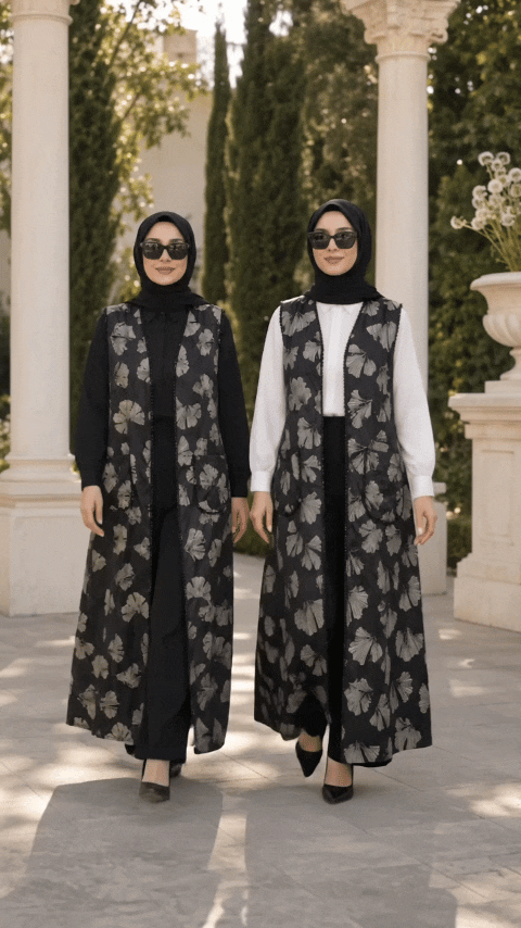 وست گلامور مدل پاییزی با طرح جذاب و رنگ خاص