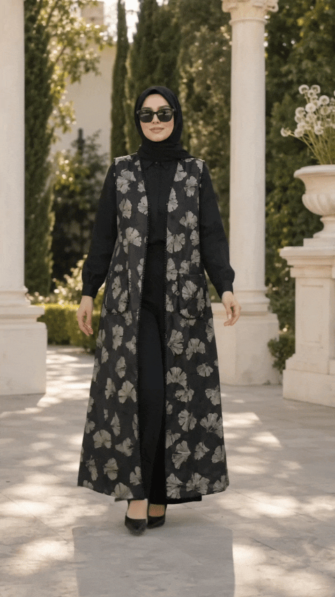 وست گلامور مدل پاییزی با طرح جذاب و رنگ خاص